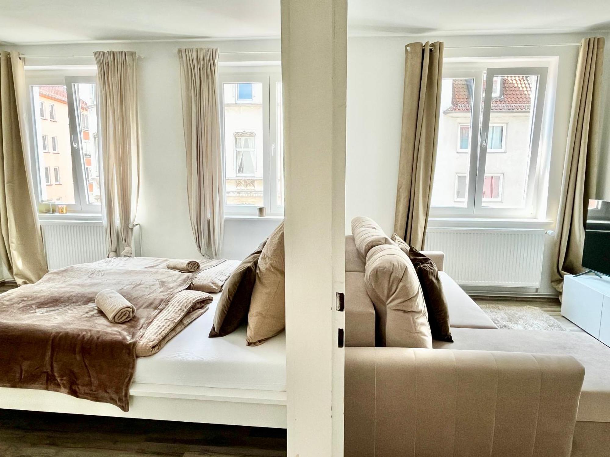 Design Apartment - Kingsize Bett - Kueche - Zentral 하노버 외부 사진